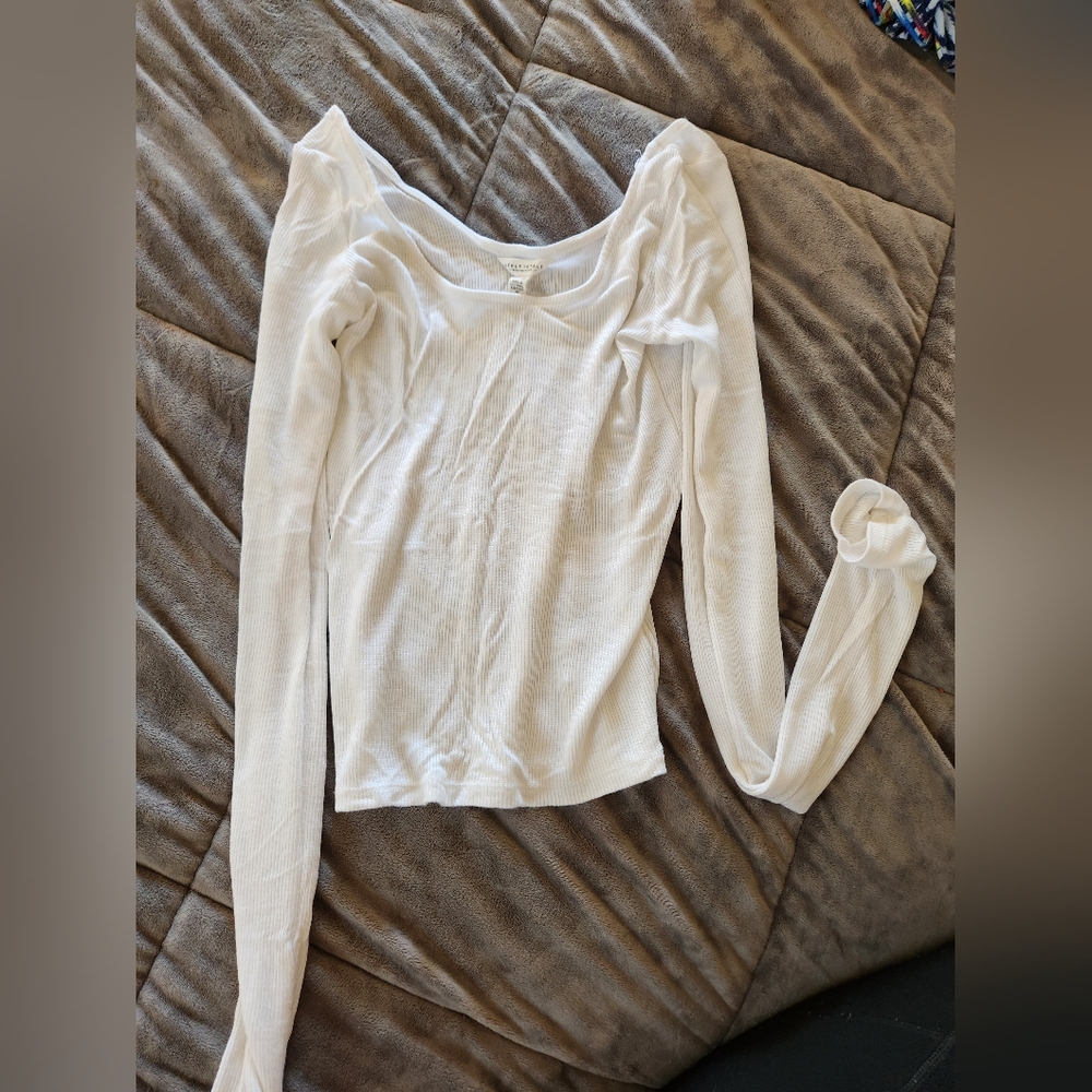 White Crop Top Size XS